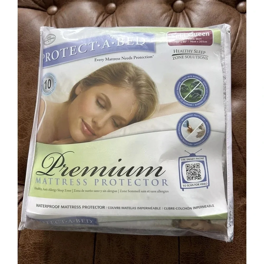 New Split Queen Premium Mattress Protector 14
